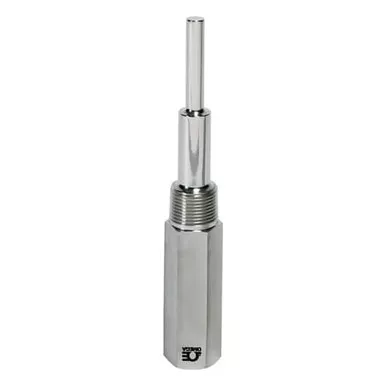 Omega 1-260L-U101/2-CS : Standard Threaded Thermowell for 1/4 " Dia Element, Carbon Steel, 0.26 " Bore Dia, Straight, 7/8 " Shank Dia, 15 ", 10-1/2 ", 5200 psi, 1/2 " NPSM, 1 " NPT, 3 " Lag Extension, 260L Series, Each