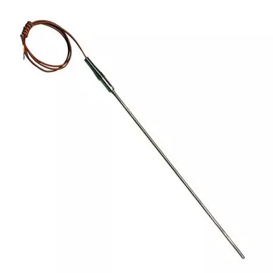 Omega TJ36-CASS-116E-6 : Transition Joint T/C Probe, Rugged, Heavy Duty, Stripped Leads, K Type, 0 çC to 920 çC, 0.062 " x 6 " Probe, 40 " 24 AWG, 304 SS, Air Probe, Exposed, ANSI (Std), PFA, TJ36, Each